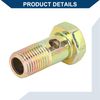 Hihaha Banjo Bolt/for Car/Metal / 4 Set Bronze Tone