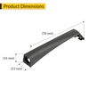 Brixwell QG6H-001 Housing, K Push Tech Concealed, Long Anthracite Finish