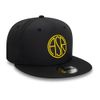 New Era Unisex as Roma Baseballkappe, Schwarz, M/L