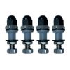 Boost Monkey Fuel Pump Electrical Pass-Through Wiring Bulkhead Stud Kit, 4 Pack