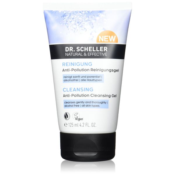 Dr. Scheller Anti Pollution Cleansing Gel 4.2 oz. Vegan. + 2 Free Samples