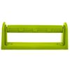 PLASTIC WALL MOUNTED KITCHEN PAPER ROLL TOWEL HOLDER STAND GREEN