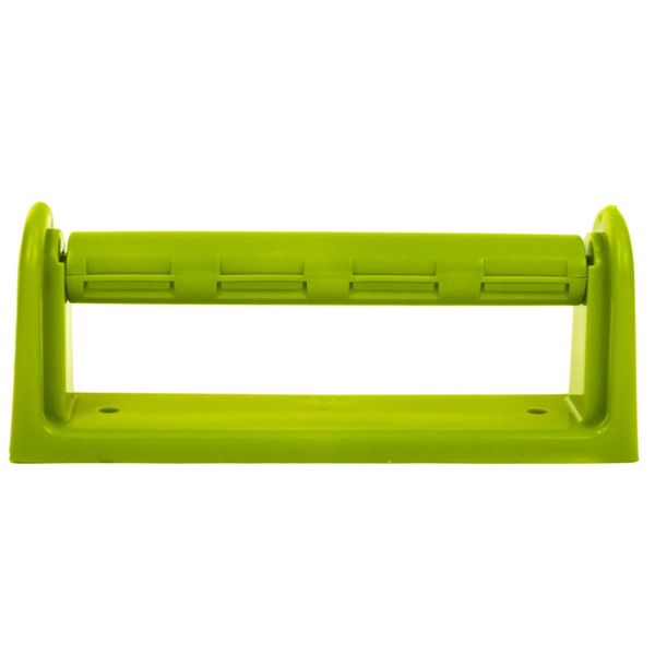 PLASTIC WALL MOUNTED KITCHEN PAPER ROLL TOWEL HOLDER STAND GREEN
