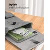 Nulaxy 2 Pack Dual Folding Cell Phone Stand, Fully Adjustable E-Silver