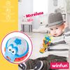 winfun - Baby Microphone, Kids Microphone, Sensory Toy for Kids, Musical Toy for Babies, with Lights and Sounds, Toys for Kids 1 Year, 12 Months (46695)