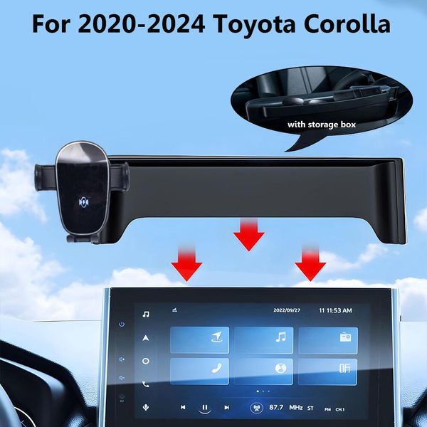 For Toyota Corolla Cross 8"Screen 19~2024 Car Mount GPS Bracket Navigation Stand