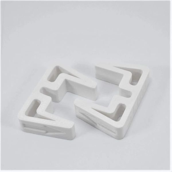 3D Cabin PS4 Console Vertical Stand Adjustable (PS4 / PS4 SLIM / PS4 PRO) Diffrent Colours Available (SLIM, White)