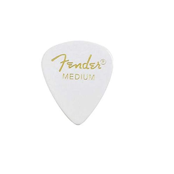 Fender Picks x 10 Teardrop MEDIUM-WHT