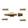 Majoni Brass Inflation Inflator Adaptor Adapter With 4x Valves