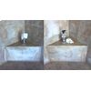 Easy Oxy Marble & Granite Cleaner - Multi-Purpose Cleaner For Natural Stone - 32 oz - Premium Microfiber Cloth- Bundle - 2 Items