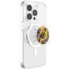 An Eastern Goldfinch Surrounded By Common Violet Flowers 3 PopSockets PopGrip for MagSafe