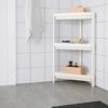 VESKEN Corner Shelf 33 x 33 x 71 cm White