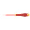Felo 0715762645 Slotted 1/4" E-Slim Insulated Screwdriver with Length 5"