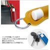 Prendre PR-LIPHOLDER-YE Lip Cream Case Holder Carrying Ring Included Portable Lip Accessory for Men Women (Yellow)