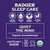 Badger Organic Sleep Balm 56g