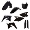 Acerbis Full Plastic Kit Black for Suzuki RMZ450 2008-2017