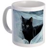 CafePress Black Cat Mug 11 oz (325 ml) Ceramic Coffee Mug