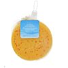 (2) April Bath & Shower Natural Bath Sponges for Baby Bath Shower Women Men Bathing Sponge Set Kids, 5x5x2 inches