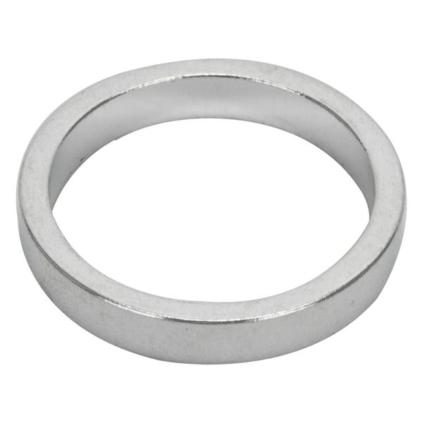 Origin8 Headset Spacers, 5mm x 1", Silver