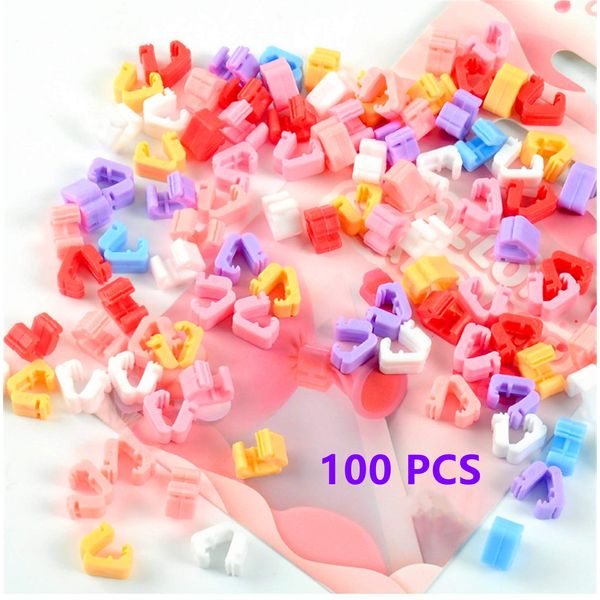 Balloon Clips 100PCS - Balloon Tying Tool with Faster Knotting