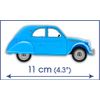 COBI Youngtimer Collection Citroen 2CV Type AZ Vehicle