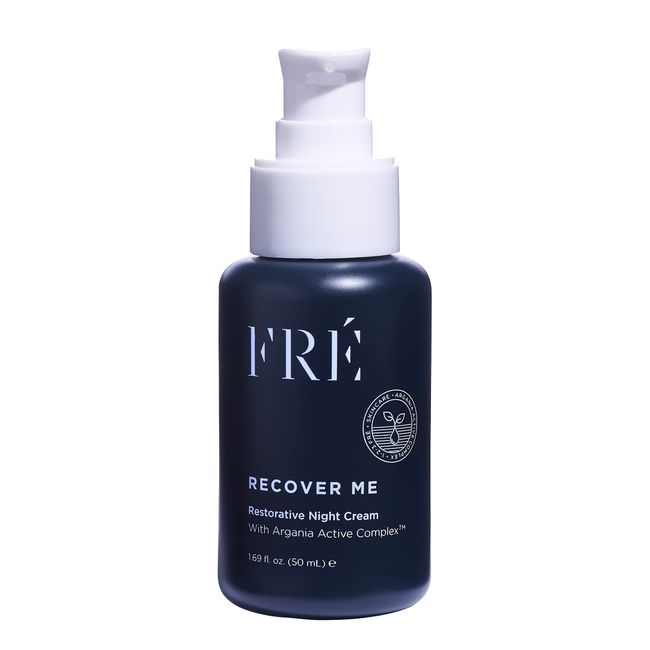 Moisturizer Face Cream for Night, Recover Me by FRE Skincare - Anti-Aging Formula for Fine Lines & Wrinkles - Argan Oil Complex, Hyaluronic Acid & Niacinamide - Vegan, Paraben-Free