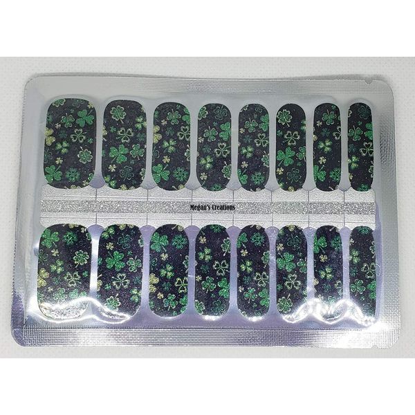 St. Patrick Day #4 Nail Polish Wraps - Nail Polish Strips