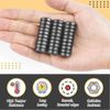 Small Magnets for Crafts with Adhesive Backing Ceramic Magnets Round Disc,30Pack