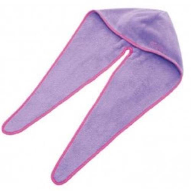 BEAULy Quick Dry Hair Turban, Purple