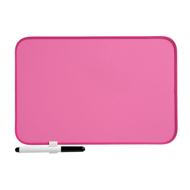 Nakabayashi IBP-3020P Chalkboard Colorful Board, 11.8 x 7.9 inches (300 x 200 mm), Pink