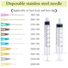 20 Luer Lock 1 in Laboratory Tools Pack of 100
