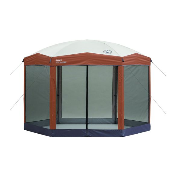 Coleman Screened Canopy Tent with Instant Setup | Outdoor Canopy and Sun Shade with 1 Minute Set Up