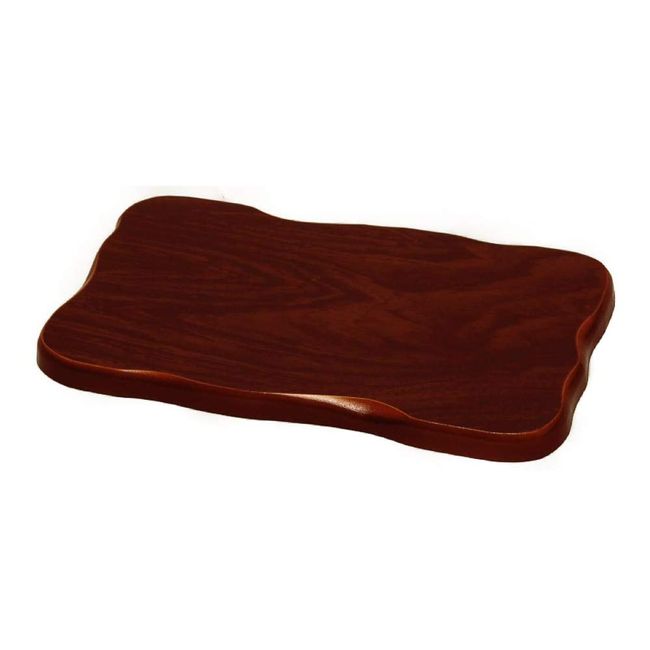 Flowerbeds Wooden Lined Planks, Sandalwood Style Decorative Stand (No. 6 (Approx. 7.1 inches (18 cm)))