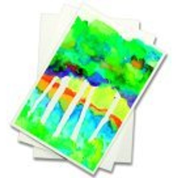 Watercolor Paper School Pack for Beginning Artists - 12 x 18 in. - Natural White, Pack 100