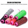 DONGKER Bowstring Making Thread,120m Impact Resistant Recurve Bowstring Material for Winding Bowstring