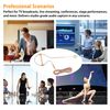 Concealed Single Earhook Headset Microphone Compatible with Sennheiser Wireless Bodypack Transmitter, Omnidirectional Condenser Mic with Windscreen, Ideal for Lectures, Singing 3.5mm Lock Plug