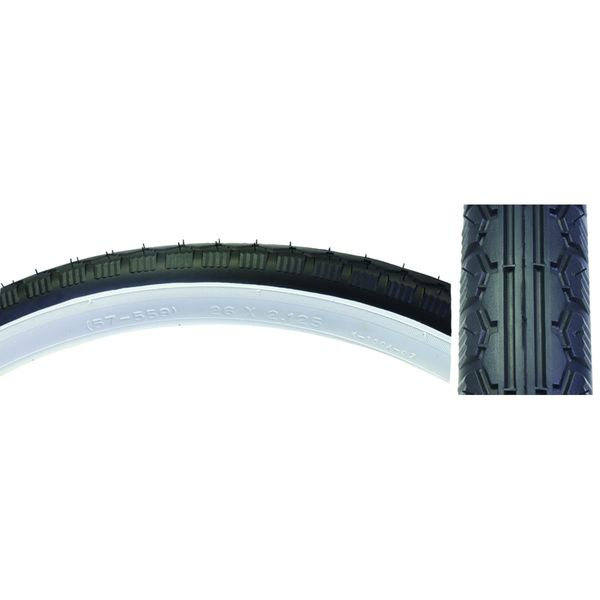 Sunlite Street Tires, 26 x 2.125, Black/White
