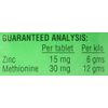 NutriVed Chewable Zinc Tablets for Dogs 100 Count Dietary Supplement