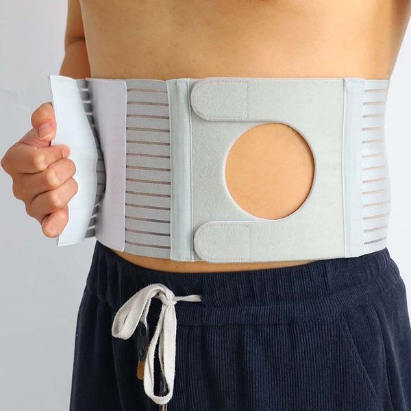 FIRRKEP Medical ostomy belt, Adjustable Stoma support belt Portable ileostomy colostomy belt,Universal Ostomy belt helps protection ostomy bag (X-Large)