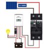 DIHOOL 20 Amp DC Circuit Breaker, DIN Guide Rail Solar Blocking Switch 2 Pole 1000V