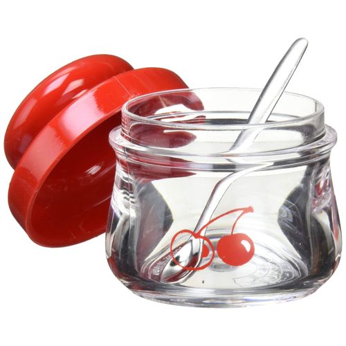 Squirrel "Tabletop from, and YOU PUT" Bloom from the container red