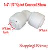 100 X 1/4"-1/4" Quick Connect Fitting Connector Push In Fit Quick Connect RO