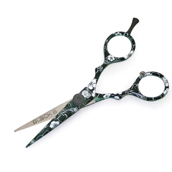 Sanguine Hair Scissors, White Flower Hair Cutting Scissors, Hairdressing Scissors