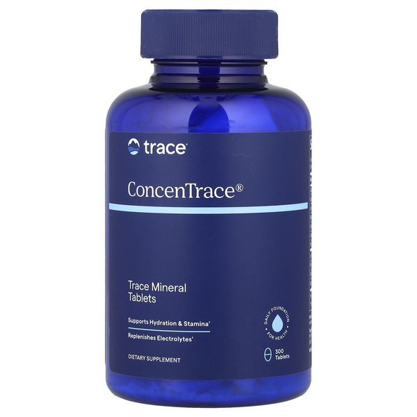 Trace Minerals Research Trace Mineral Tablets 300 Tablets Allergen-Free,