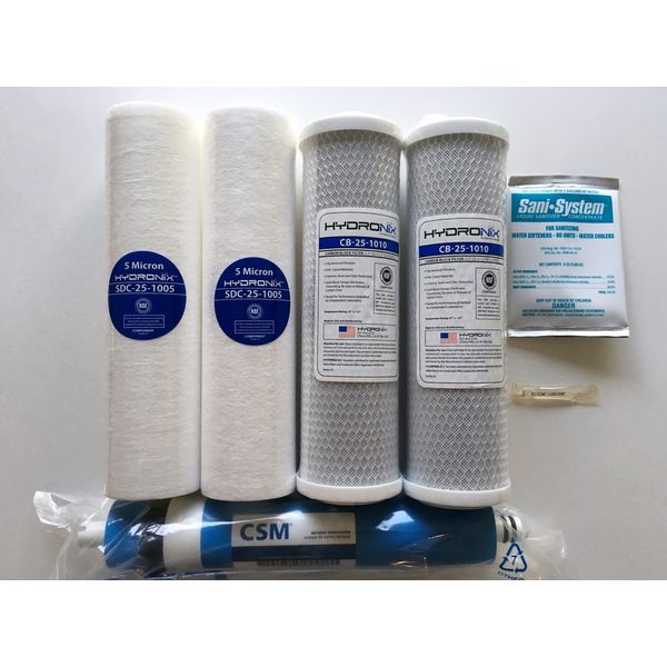 HYDRO-LOGIC STEALTH SMALL BOY 100 COMPLETE FILTER PACK - 80 GPD MEMBRANE