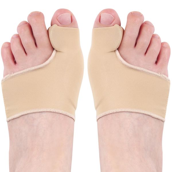 Hilph Bunion Corrector for Women & Men, Orthopedic Bunion Relief Sleeve Socks with Gel Toe Separator for Big Toe Pain Relief and Toe Straightening (1 Pair)