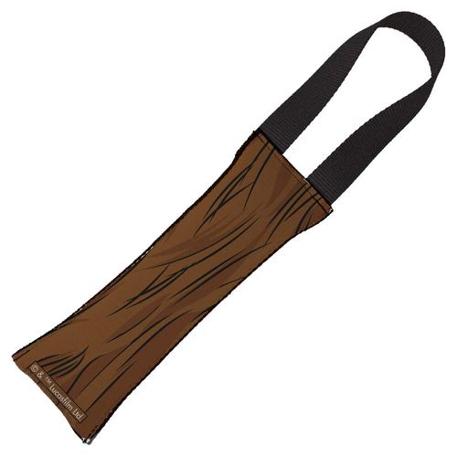 Dog Tug Toy Star Wars Chewbacca Face Close Up Brown