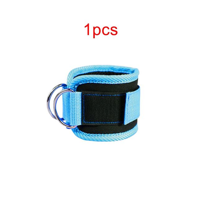 2pcs Cable Ankle Straps D-Ring Ankle Cuffs Adjustable Gym Glutes Legs  Strength Workout Accessories Foot