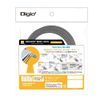 Digio2 Z2782 Security Lock, Compatible with Nano Saver, Dial Type, Lightweight