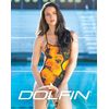 Dolfin Chloroban Team Solid Suit Womens - Red 30